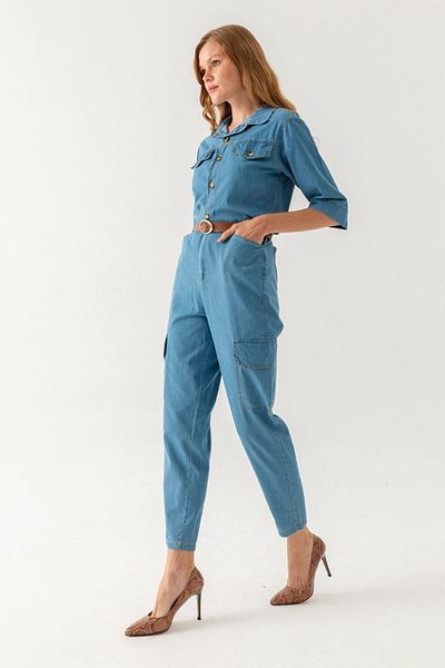 Yare Latest Fashion Quality Very Stylish Denim Jumpsuit