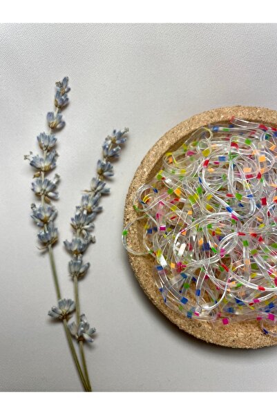 Green 250 Pieces Tear Resistant Transparent Spotted Perm Knit Elastic Buckle