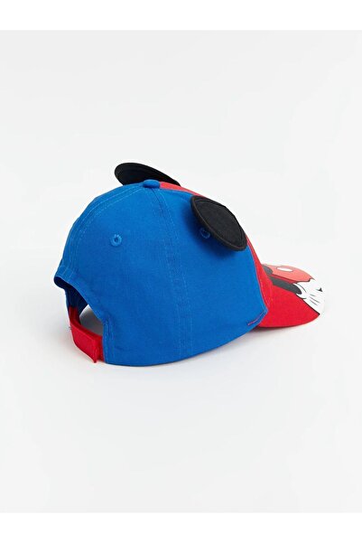 LC Waikiki LCW ACCESSORIES Mickey Mouse Baskılı Erkek Çocuk Kep Şapka