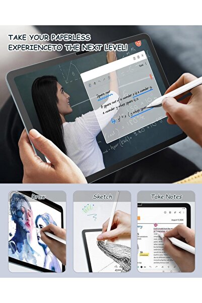TEKNETSTORE متوافق مع شريحة Apple iPad Pro 11 بوصة 2024 - M4، وشاشة غير قابلة للكسر تشبه الورق، وشعر الورق A2836 A2837