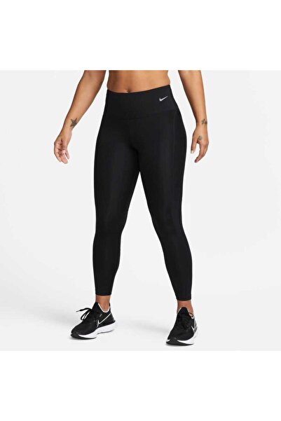 Nike Чорні жіночі спортивні легінси Dri Fit Fast 78 в обтяжку модель dx0946