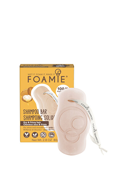 Foamie Kiss Me Bar Kuru Saçlar İçin Argan Yağlı Katı Şampuan 80 gr