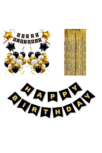 DÜVENCİ TİCARET Doğum Günü Süsleri Seti Doğum Günün Kutlu Olsun