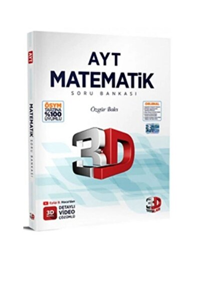 Kollektif Ayt matematik soru bankası 3d