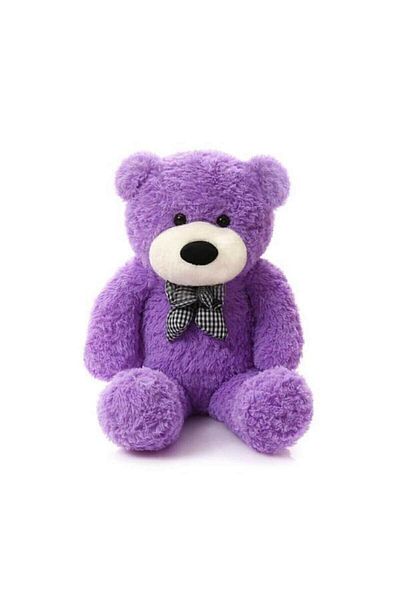 Princess Bear 80 cm Colorful Teddy Bear - 100% Native Bow Tie