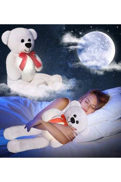 Princess Bear 80 Cm Colorful Bow Tie Teddy Bear - 100% Local