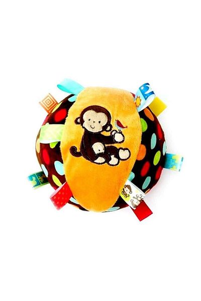 bebegen كرة قرد موديل 139 من Sozzy Toys - خشخيشة