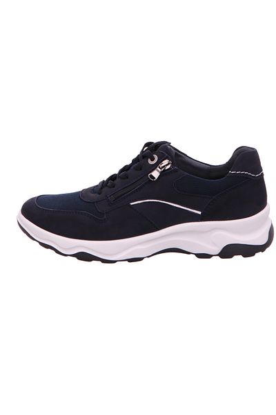 Waldläufer Schnürschuh blau