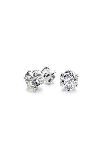 Chavin Single Zircon Stone Steel Men's Earrings Ai09