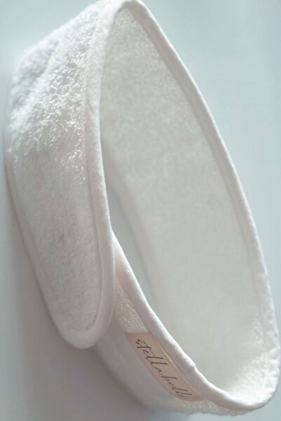 Stella Belli Білий 100% бавовна 5 штук регульованих рушників, стрічка для волосся та макіяжу - спеціальний набір для підприємств