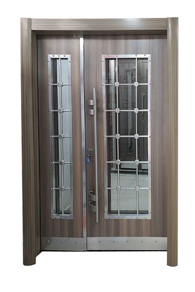 Tezdoor Outdoor Steel Door - Right Opening Apartment Door