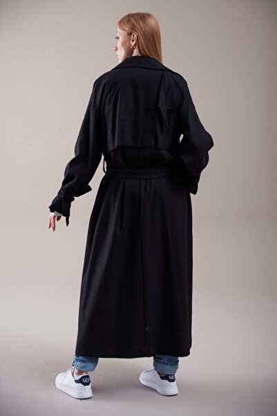 SahraAfra Parrot Oversize Trençkot