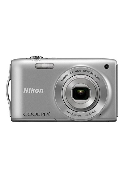 NİKON S0-3300 16 Mp 6x Optik Zoom 2,7" Lcd Hd Video Dijital Fotoğraf Makinesi