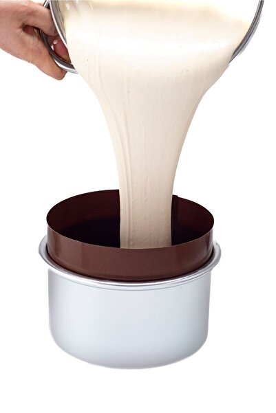 YYK YIKANABİLİR YAĞLI KAĞIT HEP PİŞİR Pandispanya Kalıbı Kenar Yıkanabilir Ya...