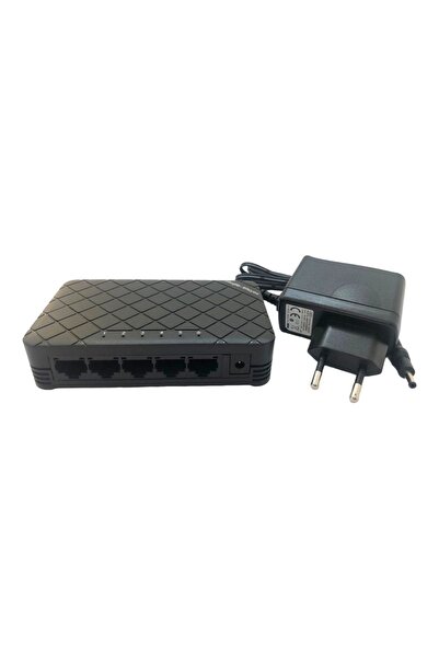 RUIJIE REYEE Reyee Rg-Es05 5 Port 10/100 Fast Ethernet Plug and Play Plastic ...