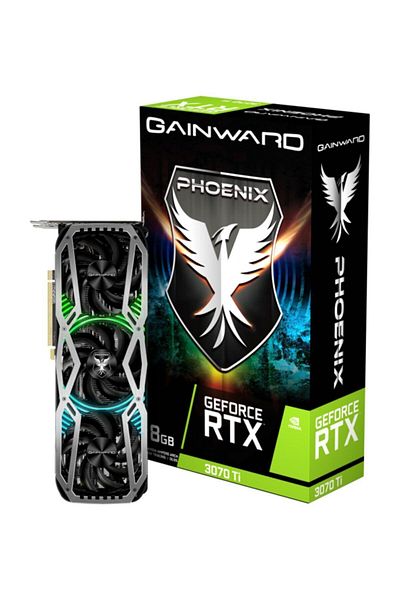gainward GaINWARD RTX3070 Ti Phoenix 8GB GDDR6x Ned307t019p2-1046x 256Bit/2Fan/3DP/HDMI
