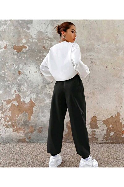 Deocept Спортивний костюм NASA з принтом Oversize - білий, чорний/саксо, червоний, комір-стійка