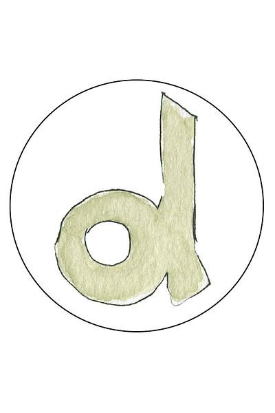 MUCA Agu Patch - Letter D