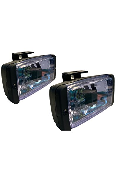 gcstore 2 Adet Sis Lambası Mavi Cam Beyaz Işık 3300
