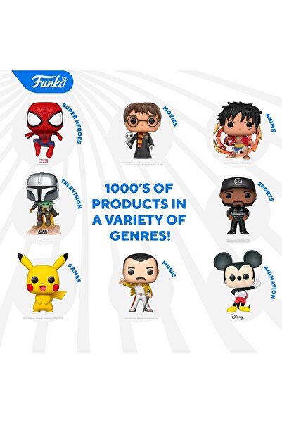 Funko Deluxe Pop Figür: Albums: Queen- Greatest Hits (MT), Çok Renkli