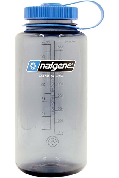 NALGENE EMLshop WH زجاجة مشروبات مستدامة، رمادي، 1 لتر Emlshp 986362