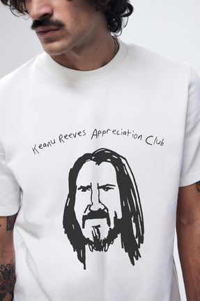 Tee more. Unisex Oversize Keanu Reeves Appreciation Club Bask l Premium T shirt Fiyat Yorumlar Trendyol