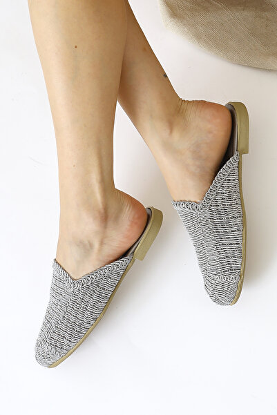 Limoya Προϊόν ευκαιρίας για γυναικείες παντόφλες Mary Jane Grey Knit