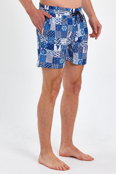 yakamor Σορτς με σχέδια με τσέπες