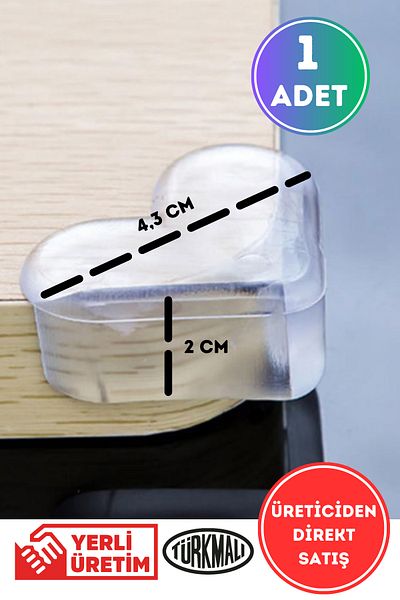 WAPPA 1 Piece Baby Child Table Edge Corner Protector 1 Piece
