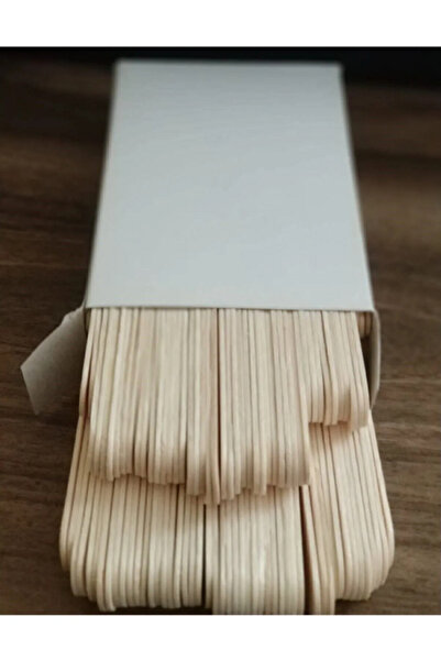 ADASRA Abeslang Tahta Dil Çubuğu Basacağı - Ağda Spatulası Spatula 50'Lİ ( 1 ...