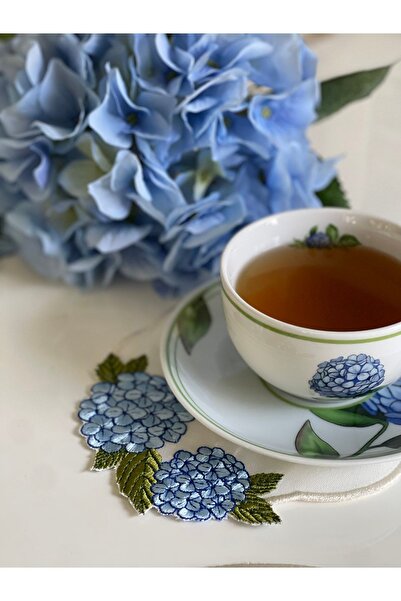 Matis Home Line Ortanca 4'lü Bardak Altlık