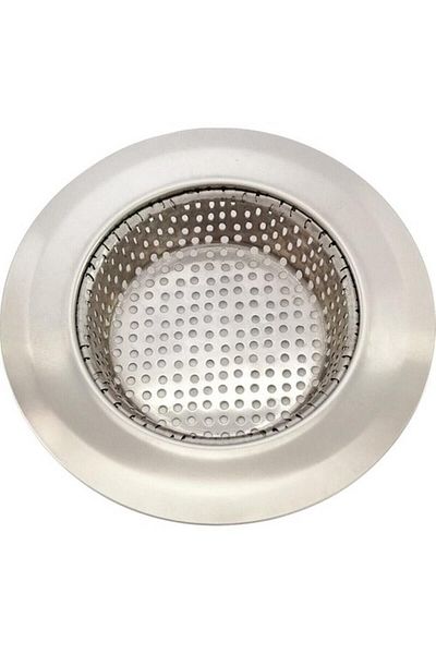 colizon Metal Sink Strainer Large Size Stainless