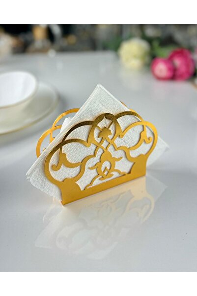 İnova Home Decor Ayben Double Metal Napkin Holder Set