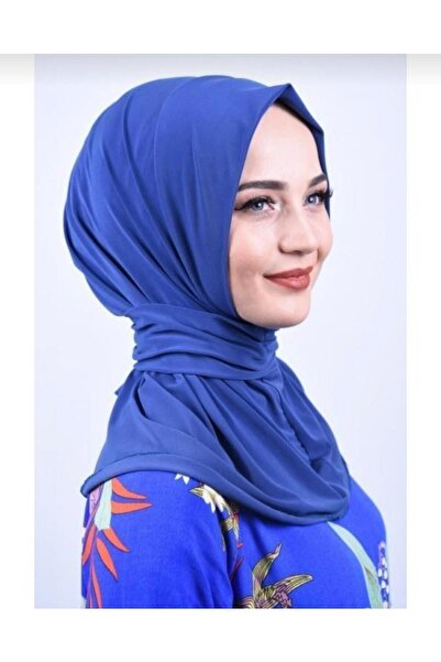 Ayselcehobi Indigo Bone Hijab - Συμβατά κουμπώματα στο επάνω μέρος