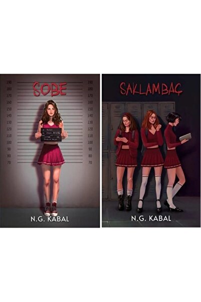 Martı Yayınları Saklambaç - Sobe (karton Kapak) - (n. Gökçe Kabal) 2 'li Set