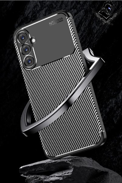 AKSEFİZZ Samsung Galaxy A25 Compatible Case Unique Textured High Grip Matte E...