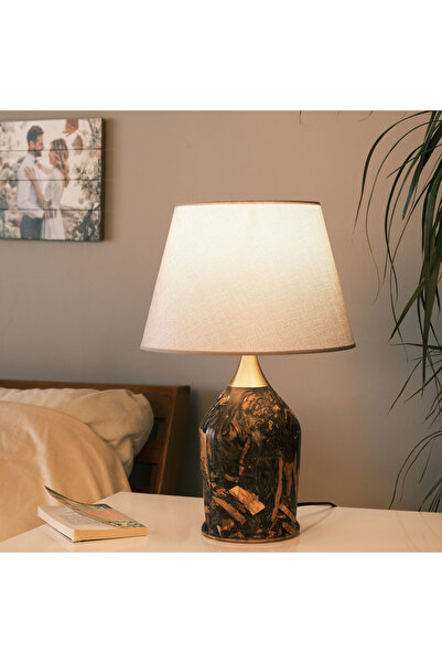 resinwoodliving Epoksi ve Ahşap Abajur