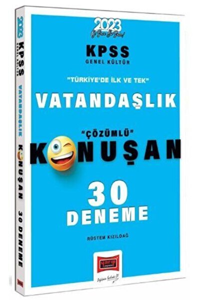 Yargı Yayınları Yargı 2023 Kpss Vatandaşlık Konuşan 30 Deneme Çözümlü - Rüste...