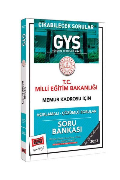 Yargı Yayınları Milli Eğitim Bakanlığı Çıkabilecek Sorular GYS Memur Kadrosu ...