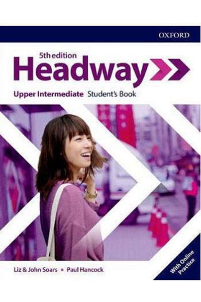 OXFORD UNIVERSITY PRESS Headway Upper-Intermediate Students Book with Online Practice + Workbook Without Key (5th Edition)