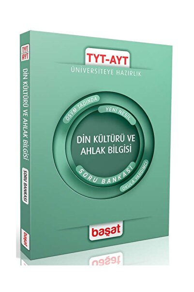 Başat Yayınları Yks Tyt Ayt Din Kültürü Ve Ahlak Bilgisi Soru Bankası