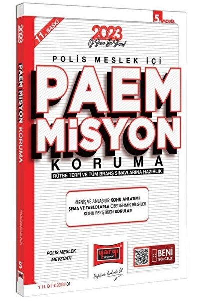 Yargı Yayınları Yargı 2023 Polis Meslek Içi Paem Misyon Koruma Konu Anlatımı ...