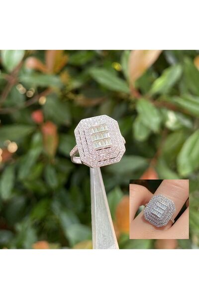 DİLEK KUYUMCULUK Altın baget yüzük