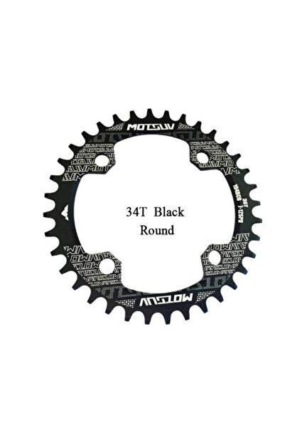 SARİSSA BİSİKLET Motsuv Bisiklet Aynakol Tek Yaprak 8/9/10/11 Vites 34t Siyah