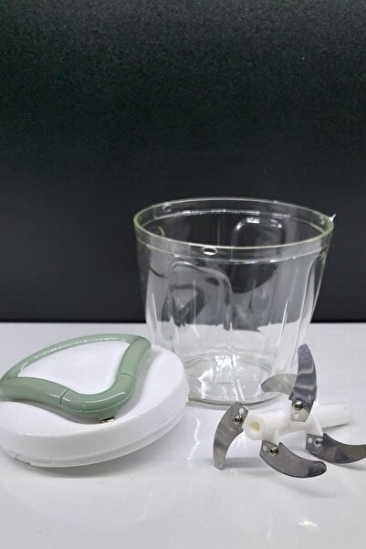 BOSSİO Hand Ronded Slicer with 5 Blades Fruit and Vegetable Chopper 13x13x14 Cm