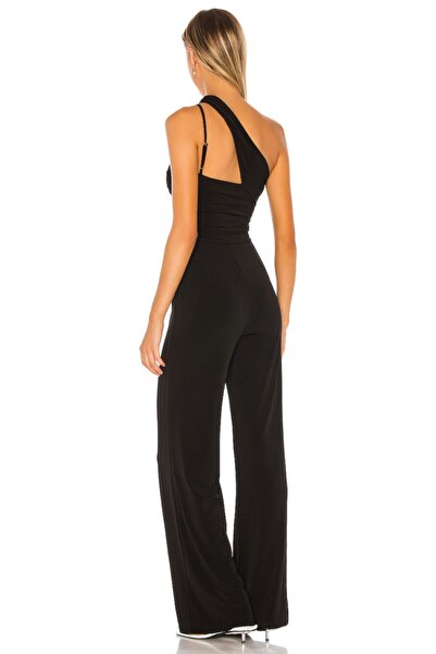 By Kul Design Salopetă de damă din jerseu de mătase cu croi asimetric