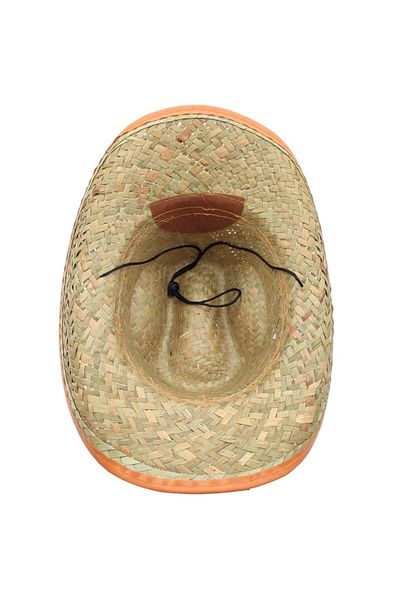 AXE SPORTSWEAR Unisex Summer Sunscreen Striped Straw Trilby Cowboy Hat