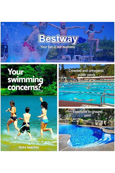 BESTWAY Pool Neon 4 Colors Compartments 51117