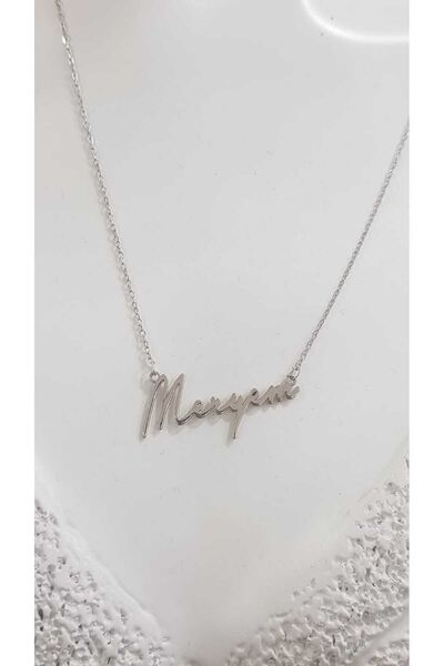 vogutima Kadın Gümüş Kolye - Meryem Yazılı Isim • Işıklı Kutuda • Sevgiliye •...