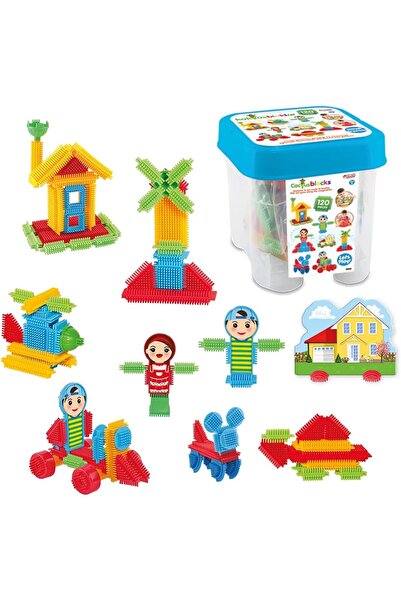 LEGO Dede Kaktüs Bloklar Kova 120 Parça